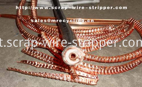 wire cutting and stripping machine